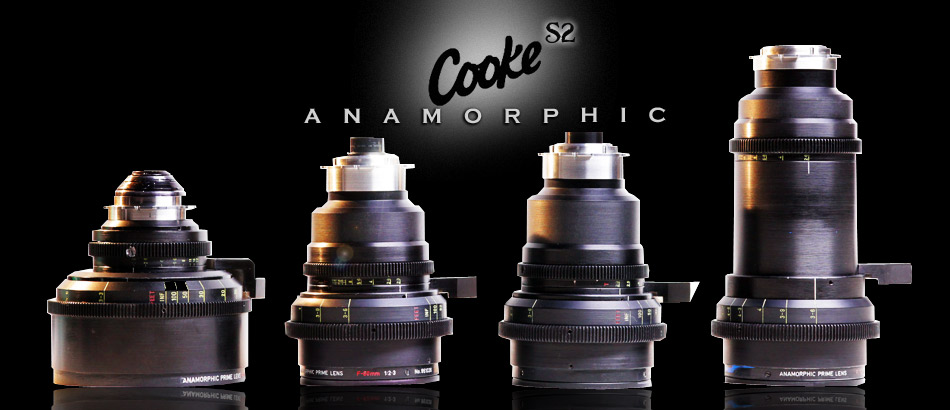 Cooke S2 Anamorphic Lens Set Rentals from Old School Cameras